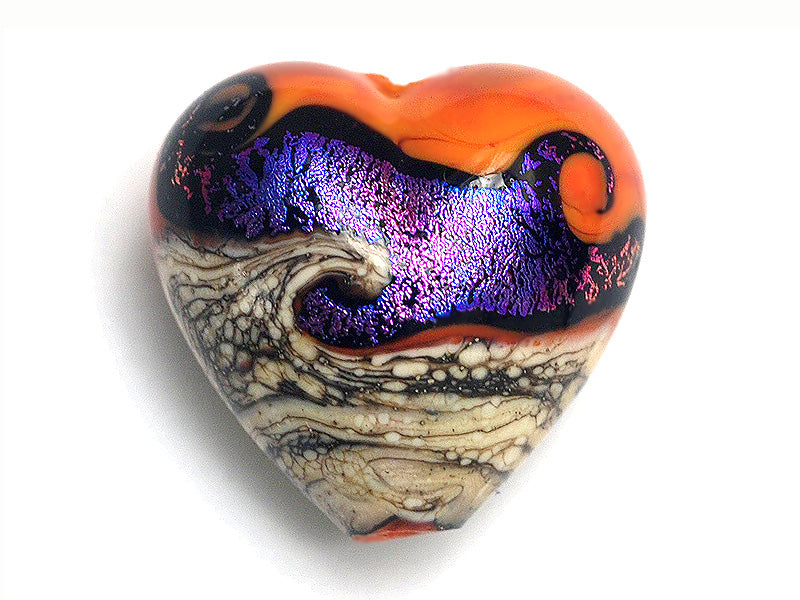 grace lampwork beads artisan handmade glass beads SRA