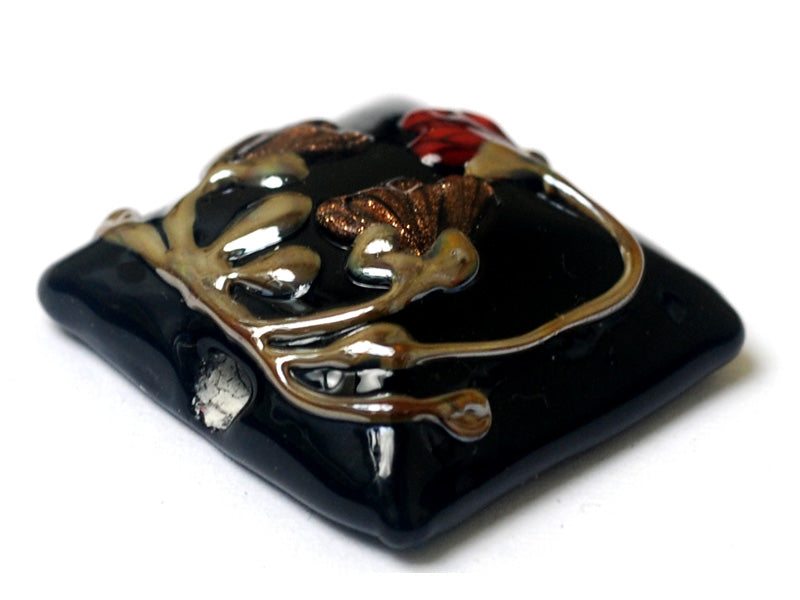 grace lampwork beads artisan handmade glass beads SRA