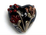 grace lampwork beads artisan handmade glass beads SRA