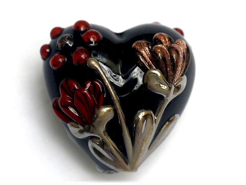 grace lampwork beads artisan handmade glass beads SRA