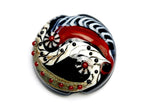 11834102 - Dakota Quilt Lentil Focal Bead