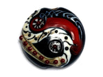 11834102 - Dakota Quilt Lentil Focal Bead