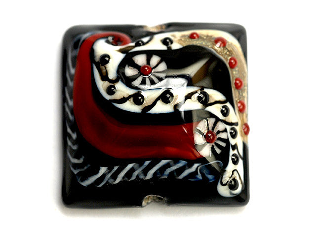 grace lampwork beads artisan handmade glass beads SRA
