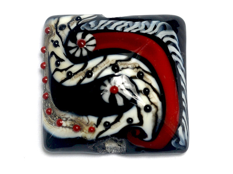 grace lampwork beads artisan handmade glass beads SRA