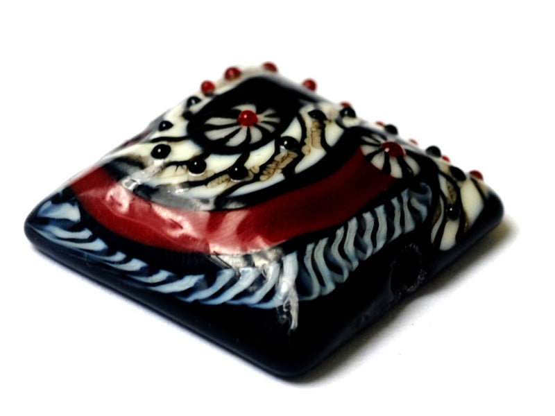 grace lampwork beads artisan handmade glass beads SRA