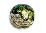 11834202 - Olivine Lentil Focal Bead