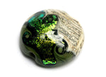 11834202 - Olivine Lentil Focal Bead