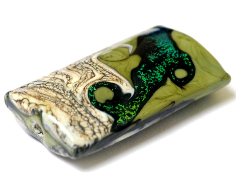 11834203 - Olivine Kalera Focal Bead