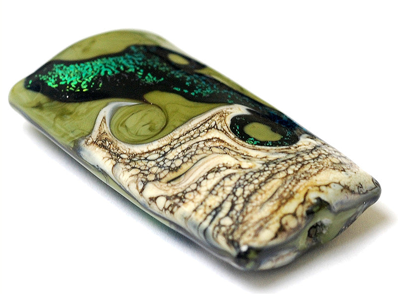 11834203 - Olivine Kalera Focal Bead