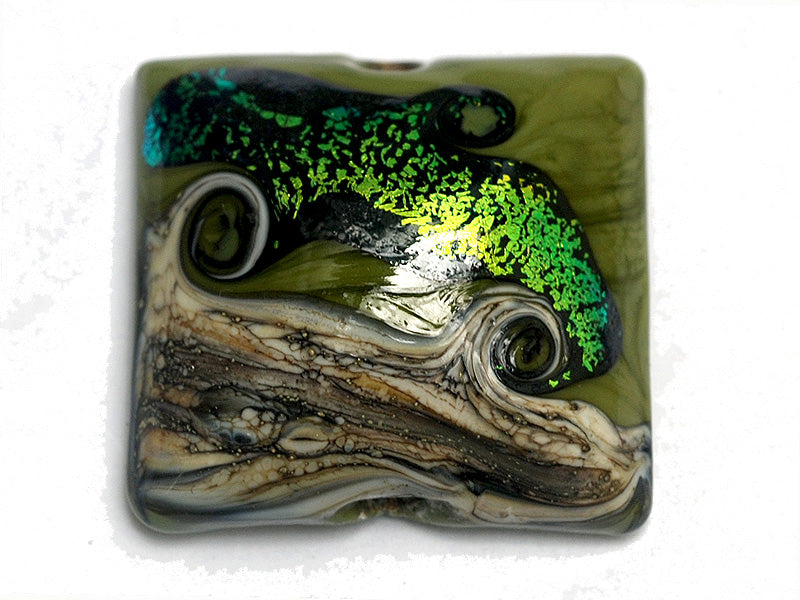 grace lampwork beads artisan handmade glass beads SRA
