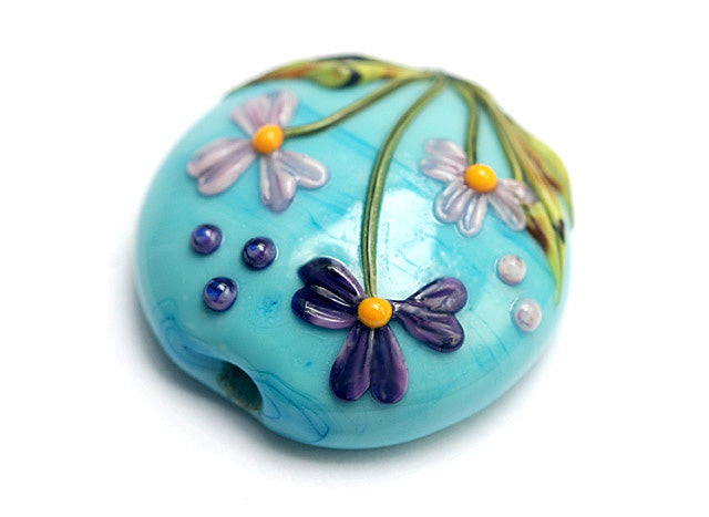 11834302 - Kiley's Bouquet Lentil Focal Bead