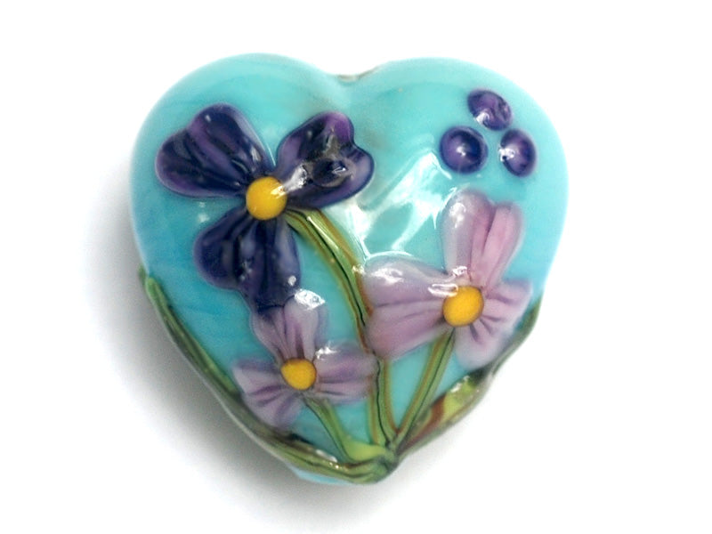 grace lampwork beads artisan handmade glass beads