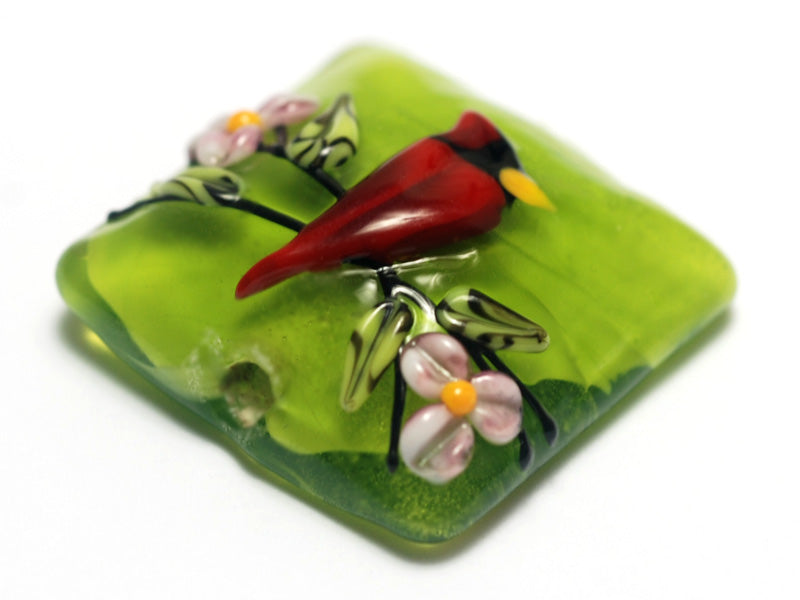 grace lampwork beads artisan handmade glass beads SRA