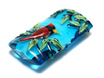 11834503 - Summer Red Cardinal Kalera Focal Bead