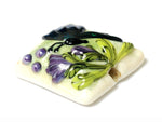 11834904 - Green Sparkle Garden Butterfly Pillow Focal Bead