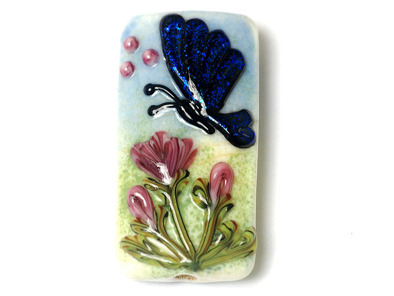 grace lampwork beads artisan handmade glass beads SRA