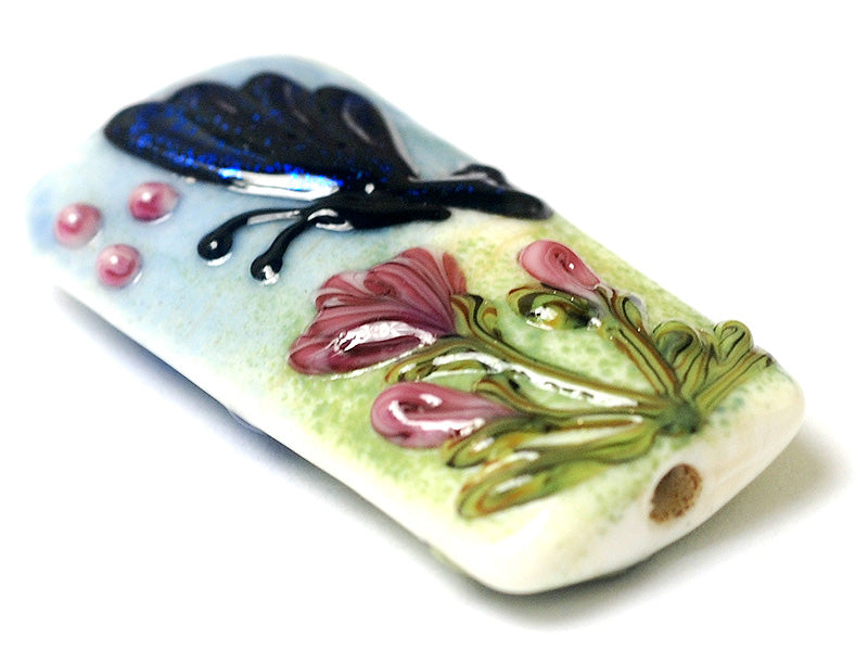 grace lampwork beads artisan handmade glass beads SRA