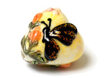 11835105 - Yellow Sparkle Garden Butterfly Heart