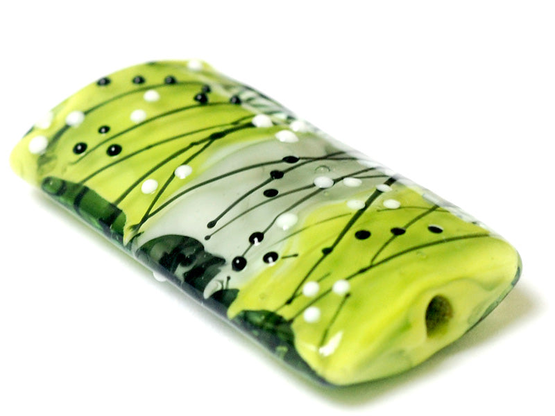 grace lampwork beads artisan handmade glass beads SRA