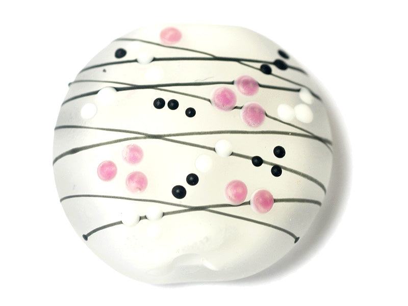 11835502 - Champagne Party Lentil Focal Bead