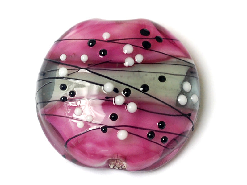 11835702 - Diva Party Lentil Focal Bead