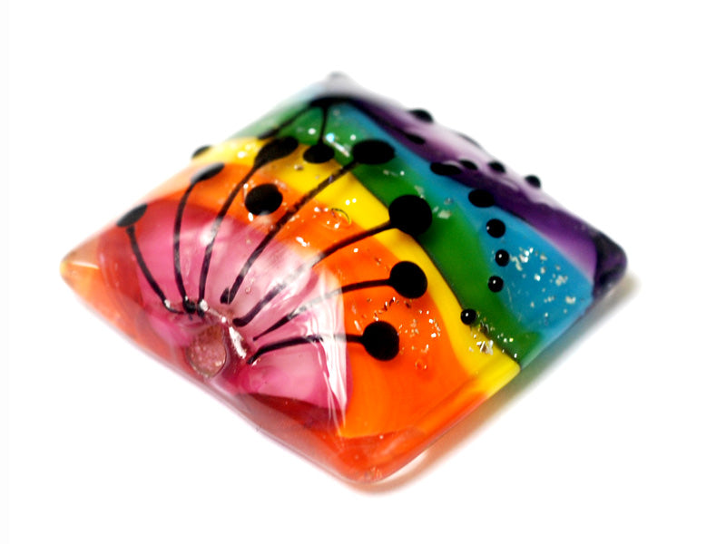 11835904 - Rainbow Balloons Pillow Focal Bead