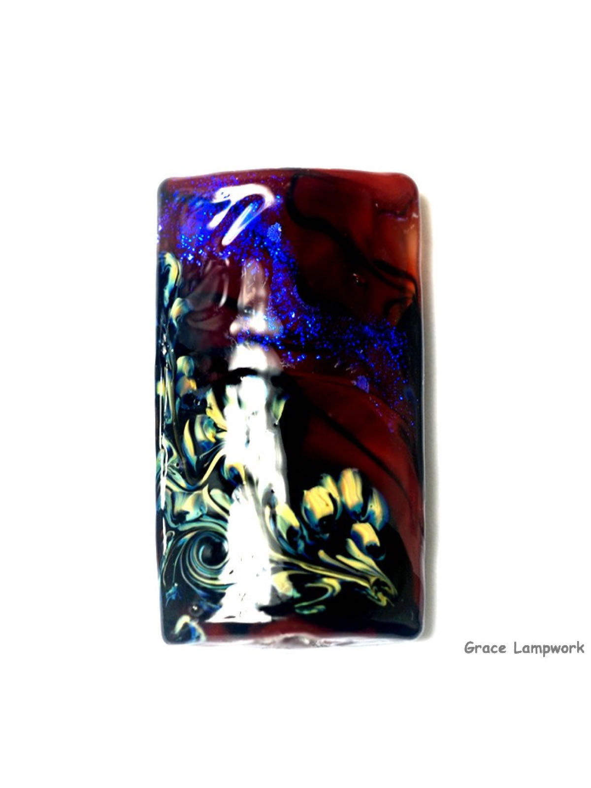 11836103 - Violet Shimmer Kalera Focal Bead