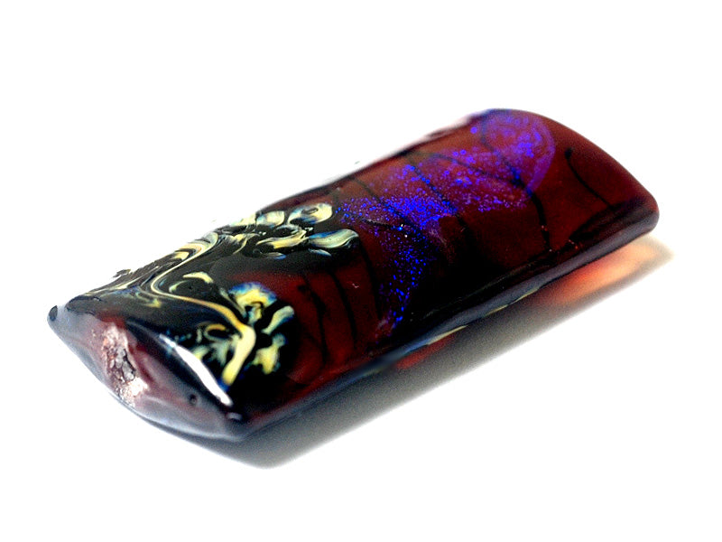 11836103 - Violet Shimmer Kalera Focal Bead