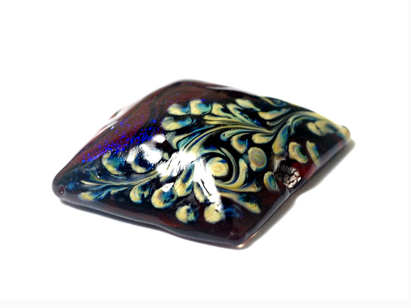 11836104 - Violet Shimmer Pillow Focal Bead