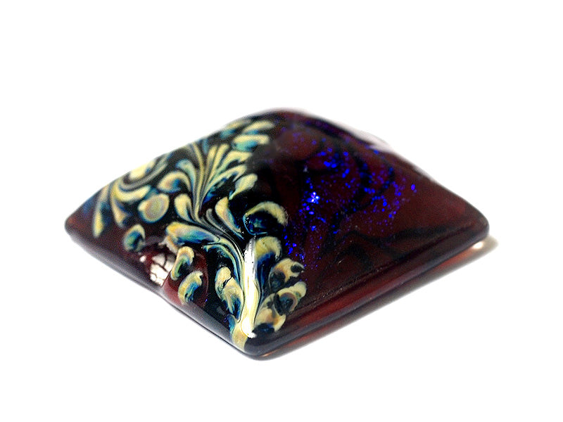 11836104 - Violet Shimmer Pillow Focal Bead