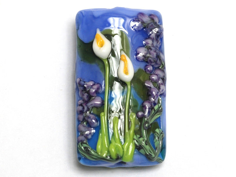 11836803 - Calla Lily Lake Kalera Focal Bead