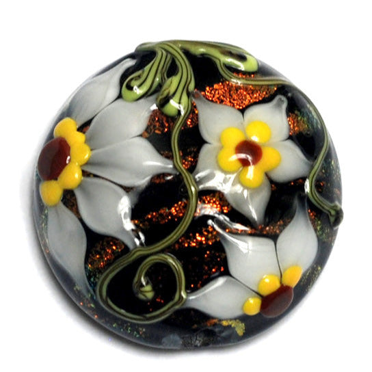 11836902 - Hazel's Elegance Lentil Focal Bead