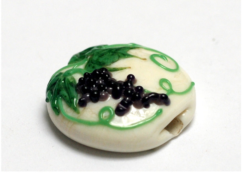 11837002 - Grapevine Lentil Focal Bead