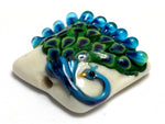 11837204 -Pretty Peacock Pillow Focal Bead