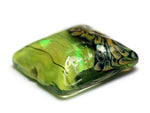 11837304 - Spring Green Shimmer Pillow Focal Bead