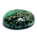 11837402 - Seafoam Shimmer Lentil Focal Bead