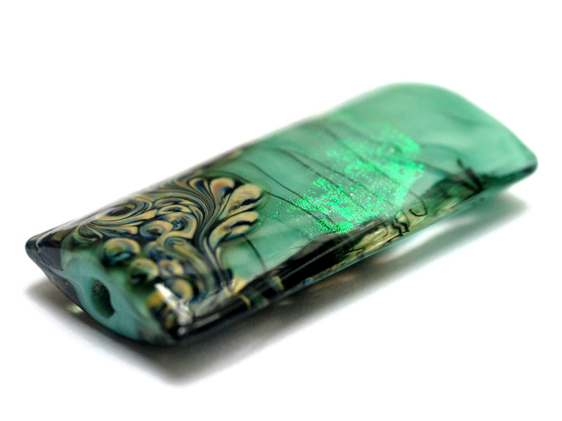 11837403 - Seafoam Shimmer Kalera Focal Bead