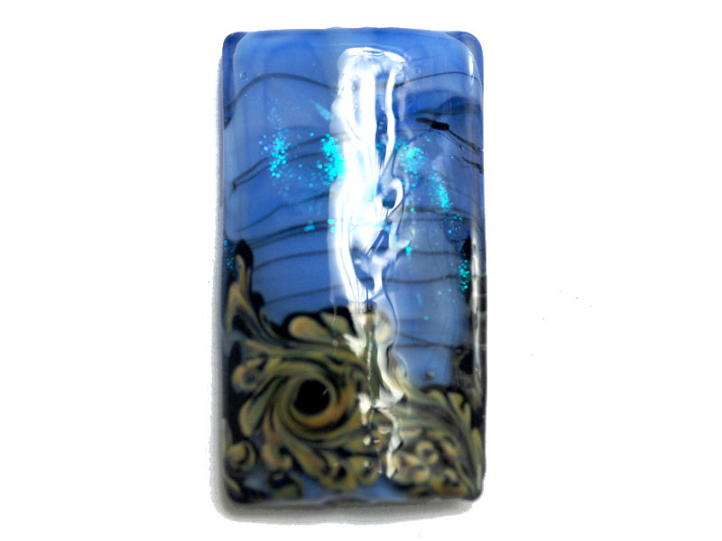 11837503 - Arctic Blue Shimmer Kalera Focal Bead