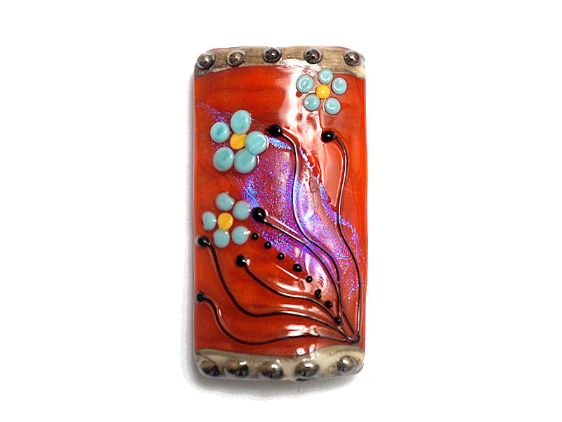 11837603 - Vintage Florals Kalera Focal Bead