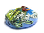 11837802 - Red Calla Lily Lake Lentil Focal Bead