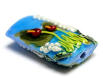 11837803 - Red Calla Lily Lake Kalera Focal Bead