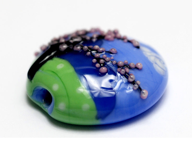 11838202 - Cherry Blossom Tree Lentil Focal Bead