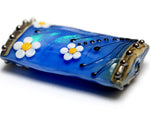11838403 - Arctic Blue Florals Kalera Focal Bead