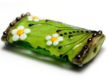 11838503 - Spring Green Florals Kalera Focal Bead