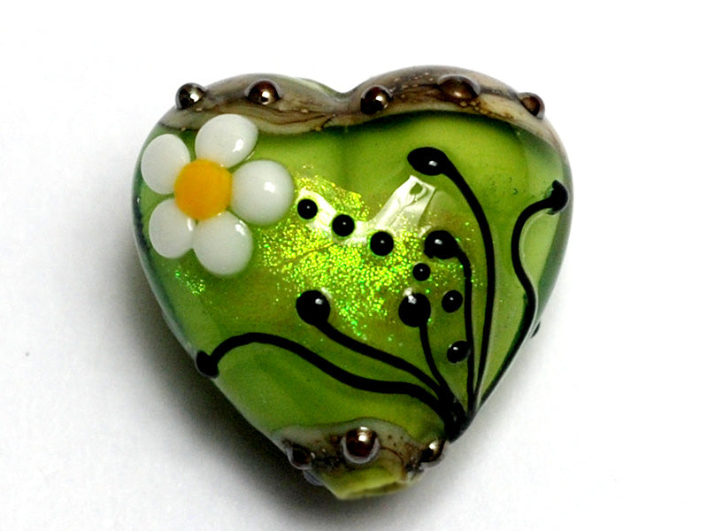 11838505 - Spring Green Florals Heart