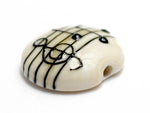 11838802 - Musical Notes Lentil Focal Bead