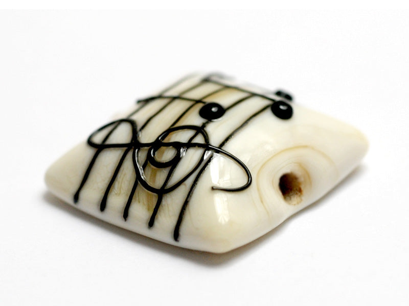 11838804 - Musical Notes Pillow Focal Bead