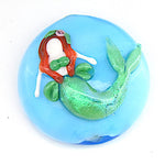Mermaid Lentil Focal Bead