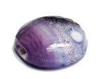 11839502 - African Violet Moonlight Lentil Focal Bead