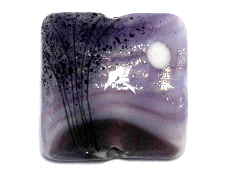 11839504 - African Violet Moonlight Pillow Focal Bead